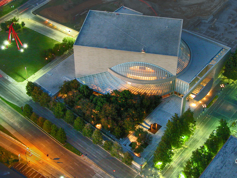 達拉斯音樂廳The Morton H. Meyerson Symphony Center／貝聿銘I. M. Pei