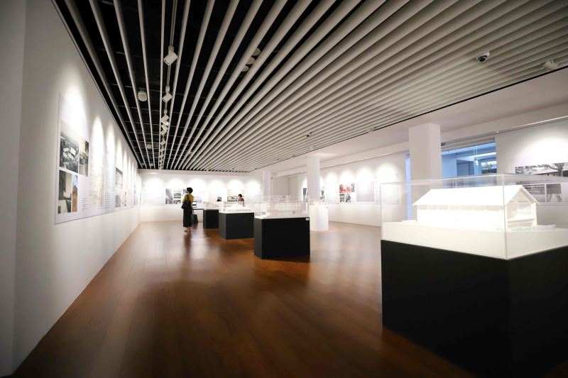 現代之眼「張肇康先生百年冥誕建築紀念展」國父紀念館展場內