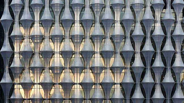 位於倫敦的「美國駐英國大使館」（US Embassy in London）是獲獎名單中唯一不在美國境內的建築作品（攝影：Richard Bryant）