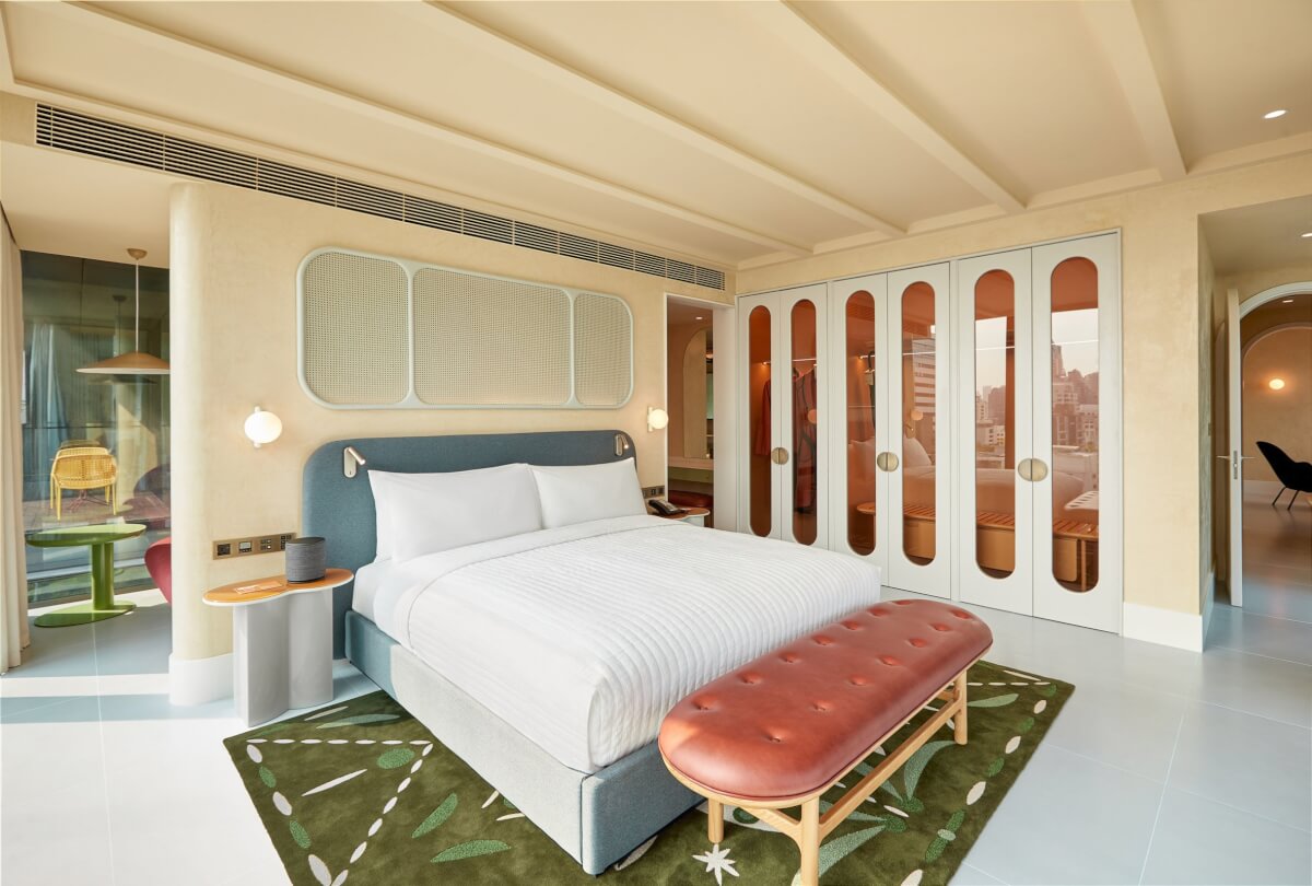 The Standard, Bangkok Mahanakhon酒店擁有多種客房類型
