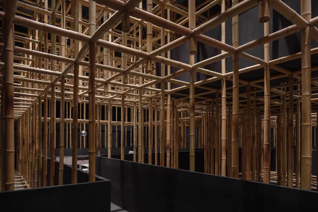 竹構展覽空間，結構的維度／如恩設計研究室