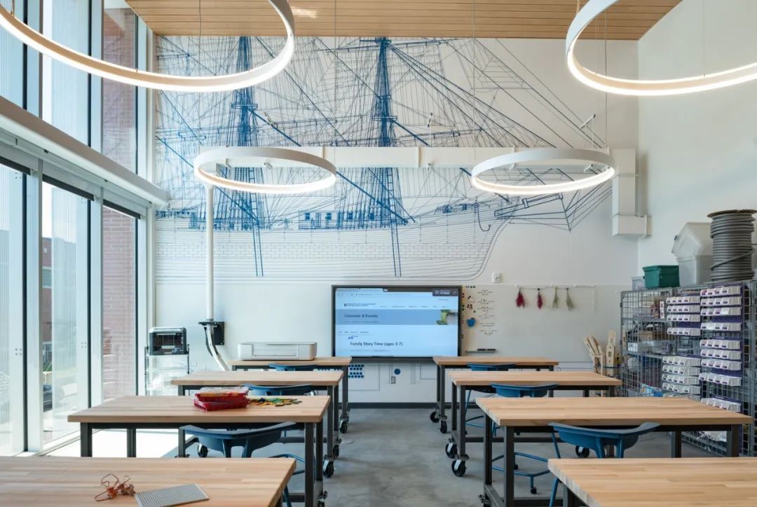 零能耗圖書館Charlotte & William Bloomberg Medford Public Library／Schwartz/Silver Architects