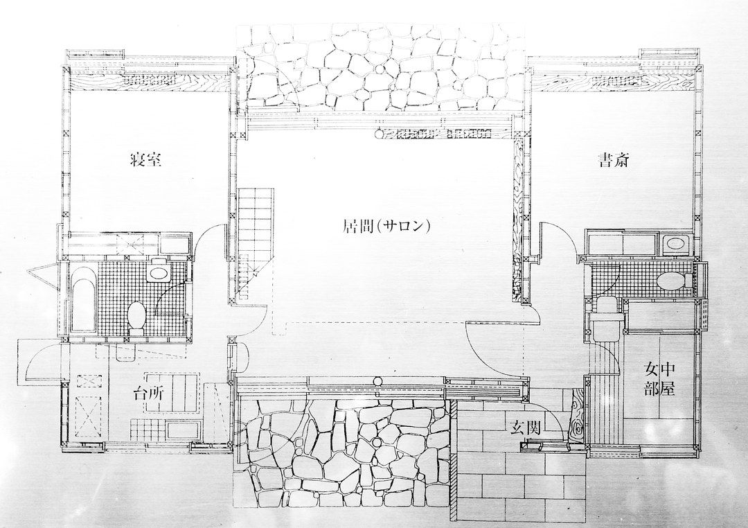 前川國男住宅平面圖