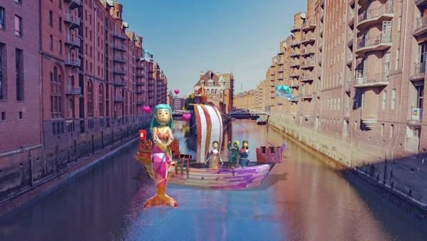 「Sailing Through Time」（在時間中航行）體驗，創作者：Yunuene