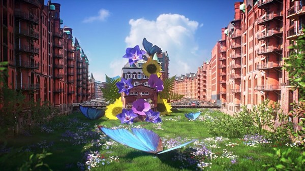 「Blooming Future」（綻放的未來）體驗，創作者：Timo Helgert