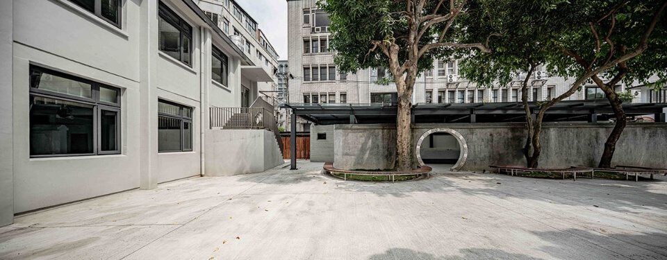 學習中心與附屬建築間關係 國家人權博物館-人權學習中心／徐忠瑋建築師事務所+方禾設計