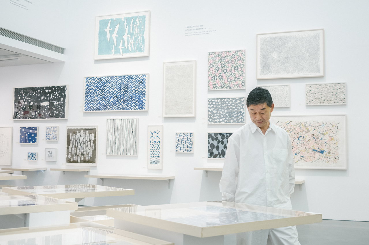 皆川明於高美館《つづく》展區之一〈芽〉。 圖/高雄市立美術館提供