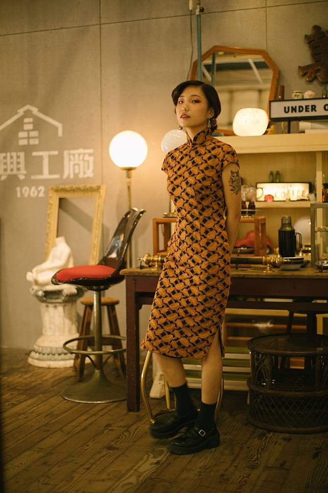 富興工廠1962首度與「鈴蘭通散步納涼會」合作，推出「旗袍古著造型體驗」活動