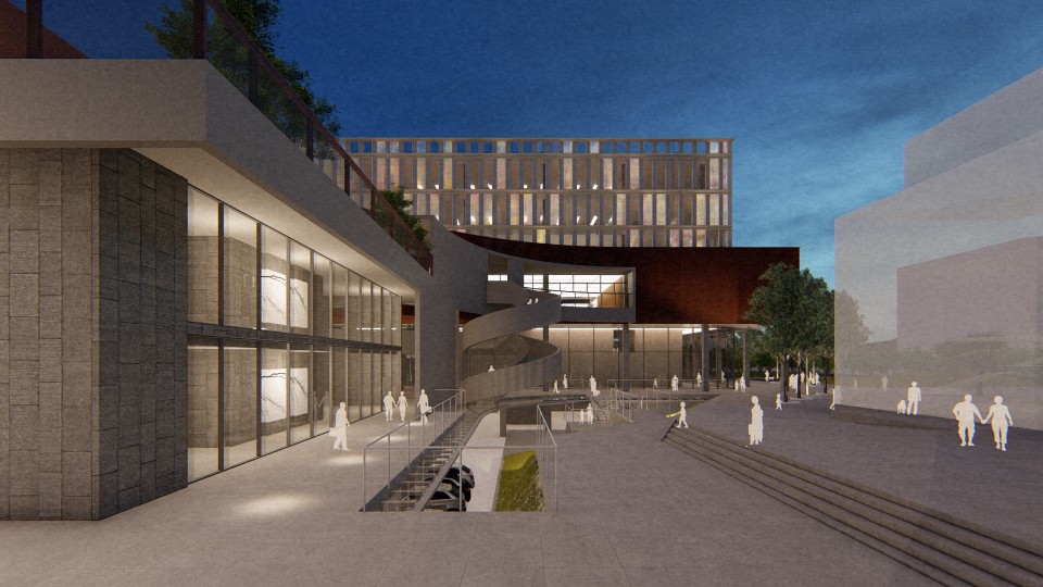 新竹市圖書館新總館競圖提案／姜樂靜建築師事務所