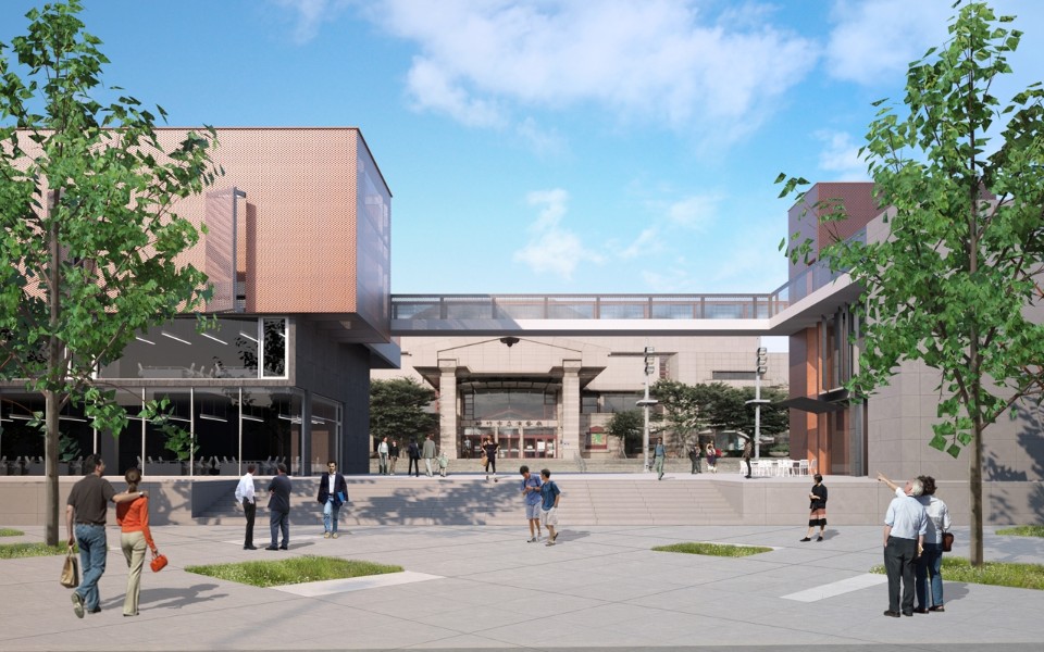 市民的廣場 新竹市圖書館新總館競圖提案／姜樂靜建築師事務所
