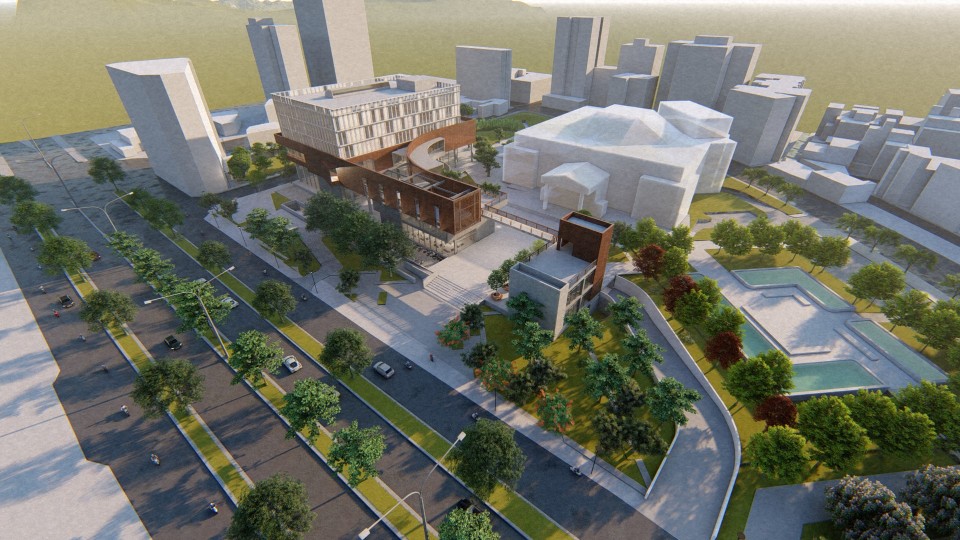 新竹市圖書館新總館競圖提案/姜樂靜建築師事務所