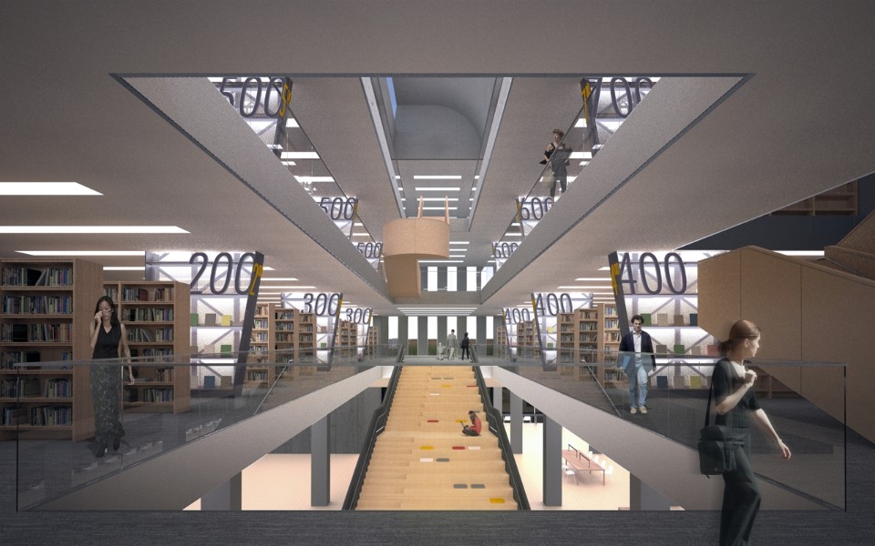 新竹市圖書館新總館競圖提案／姜樂靜建築師事務所