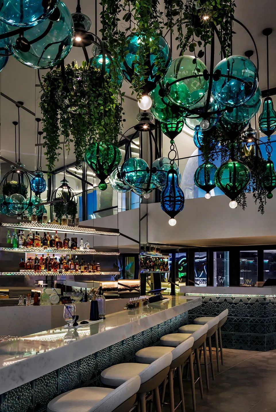 Portugal 葡萄牙 W Hotel Algarve 阿爾加維 W 酒店 吧檯夜間景觀