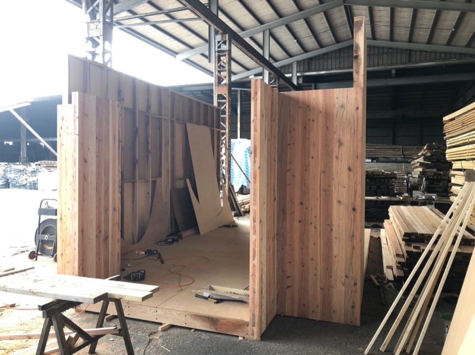 溪頭國家森林公園 國產材小木屋 木構／方尹萍 方新樵