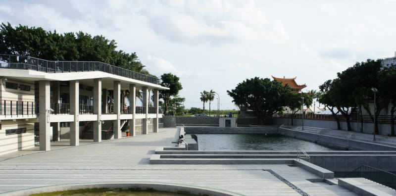 台東市海濱公園湧泉親水設施 泳池及池畔空間