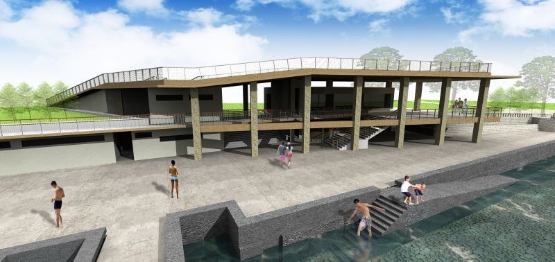 台東市海濱公園湧泉親水設施／鍾昇遠建築師事務所