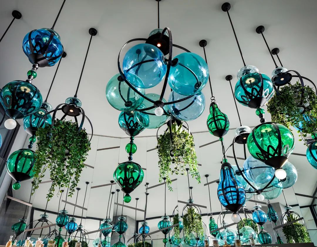 Portugal 葡萄牙 W Hotel Algarve 阿爾加維 W 酒店 手工吹製玻璃吊燈