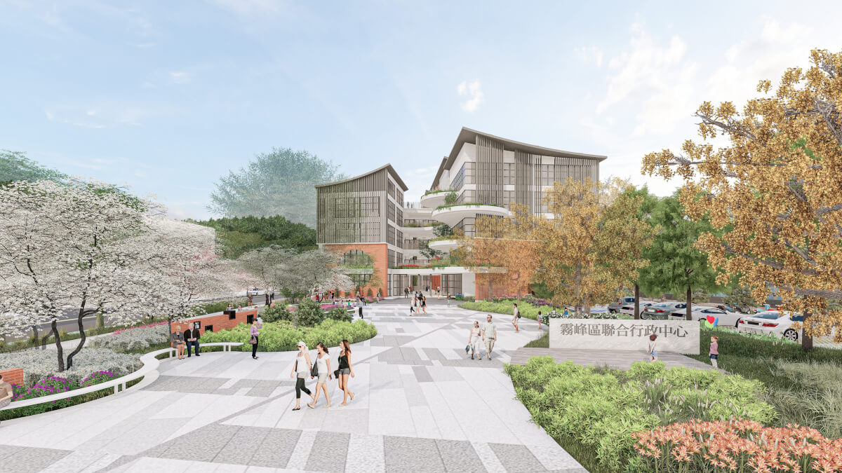 台中市霧峰區聯合行政中心興建計畫工程委託規劃設計監造由吳嘉栩建築師事務所承攬