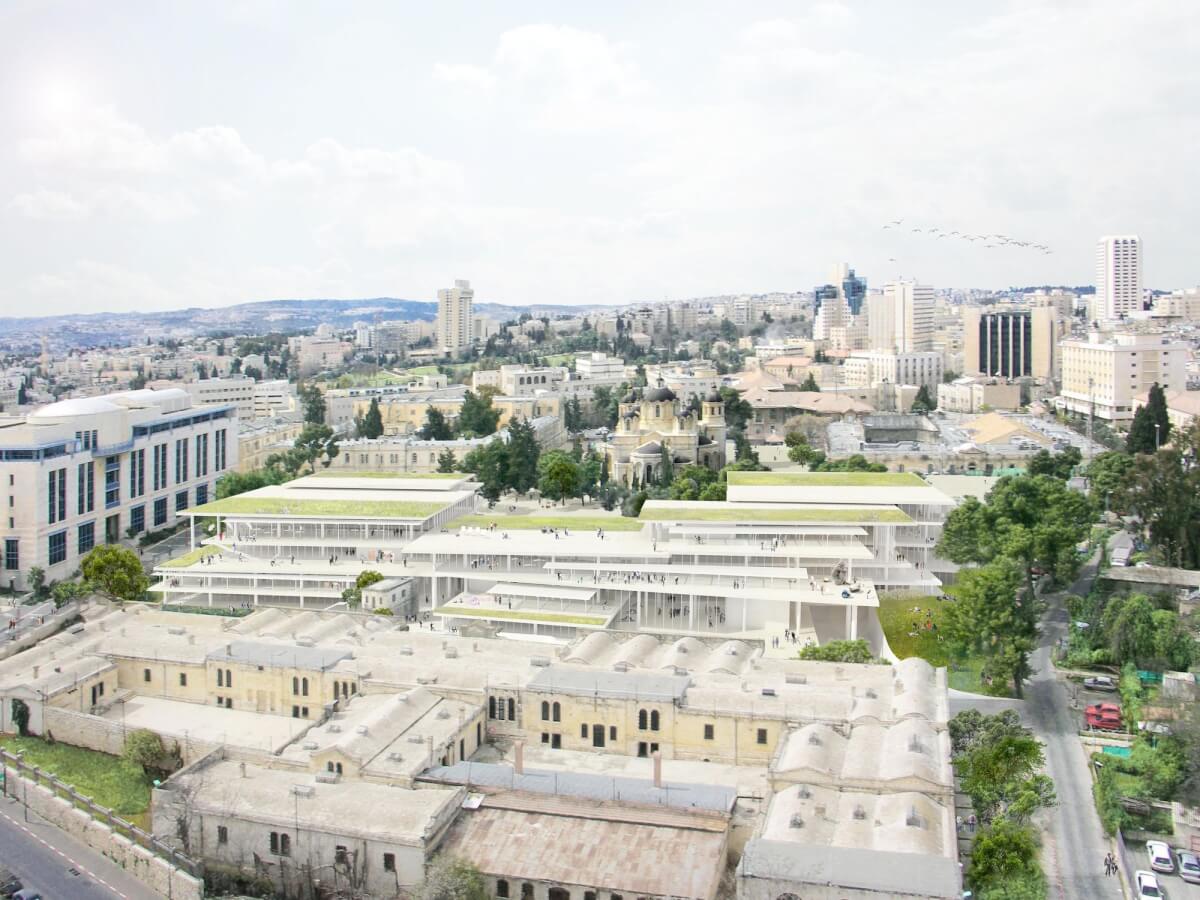 以色列耶路撒冷國家藝術學校Bezalel Academy of Arts and Design, Jerusalem, Israel／SANAA