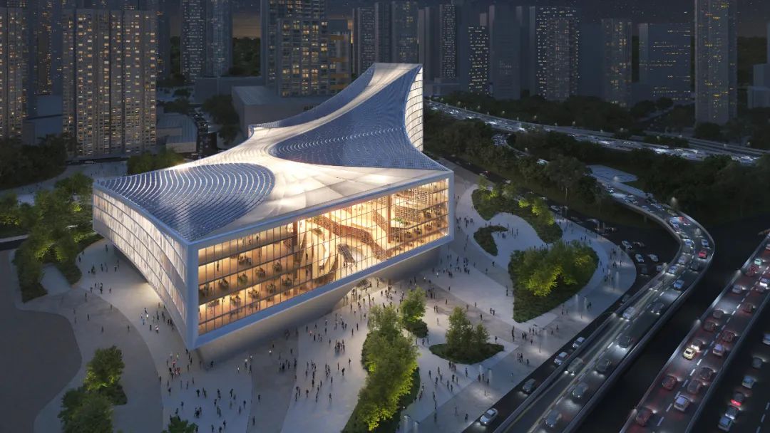 武漢圖書館新館／MVRDV+浙江大學建築設計研究院