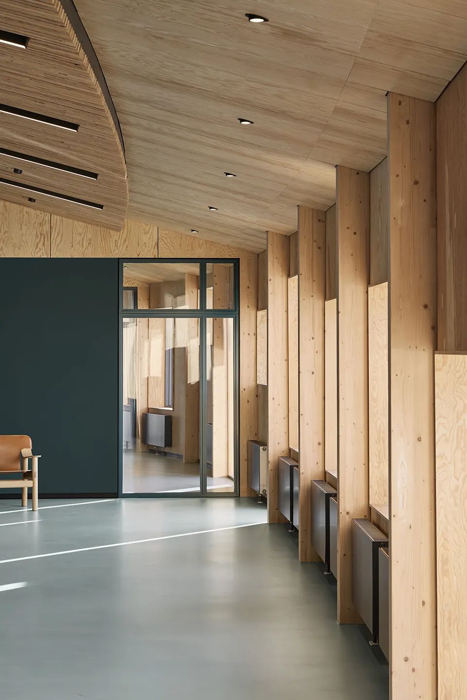 二樓的室內空間 Esbjerg Maritime Center／Snohetta+WERK Arkitekter  