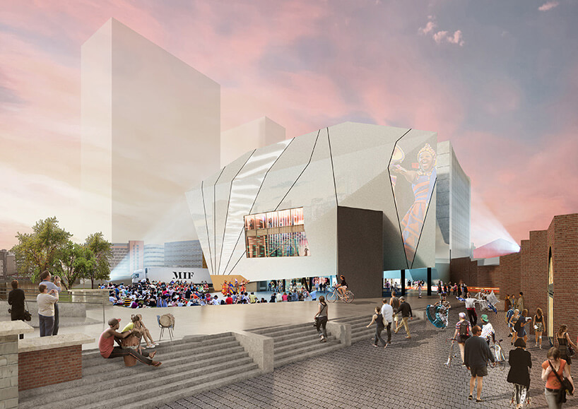 英國曼徹斯特國際工廠Factory International, UK/OMA Ellen van Loon