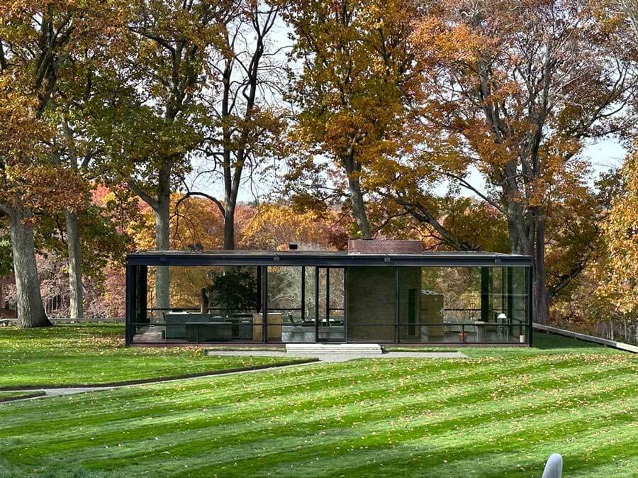 玻璃屋(Glass House)，Philip Johnson設計