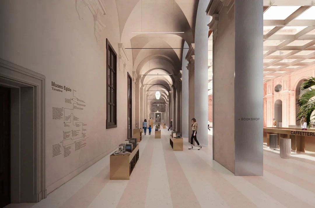義大利都靈埃及博物館改造競圖Museo Egizio 2024，OMA＋Andreas Karavanas 