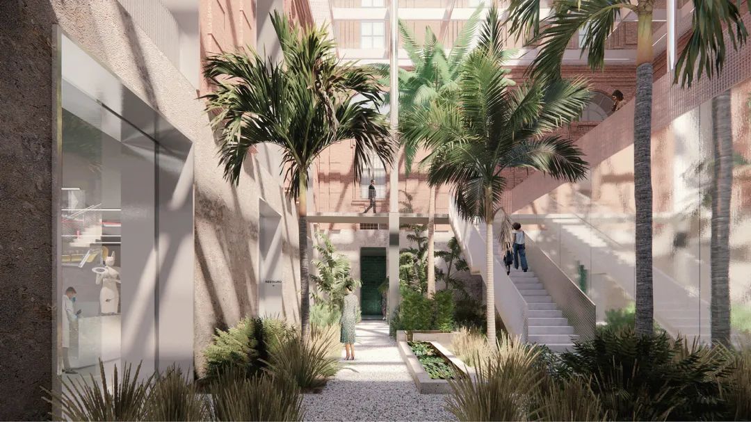 埃及花園 義大利都靈埃及博物館改造競圖Museo Egizio 2024，OMA＋Andreas Karavanas 