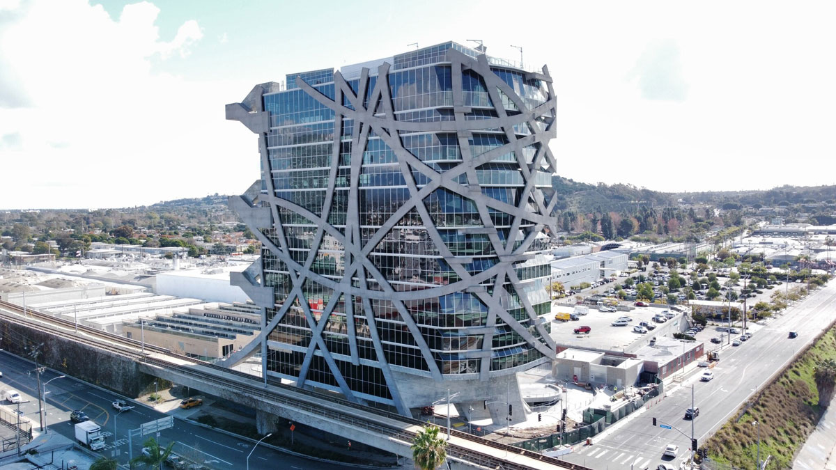 解構主義大樓在美國洛杉磯(W)rapper／Eric Owen Moss Architects