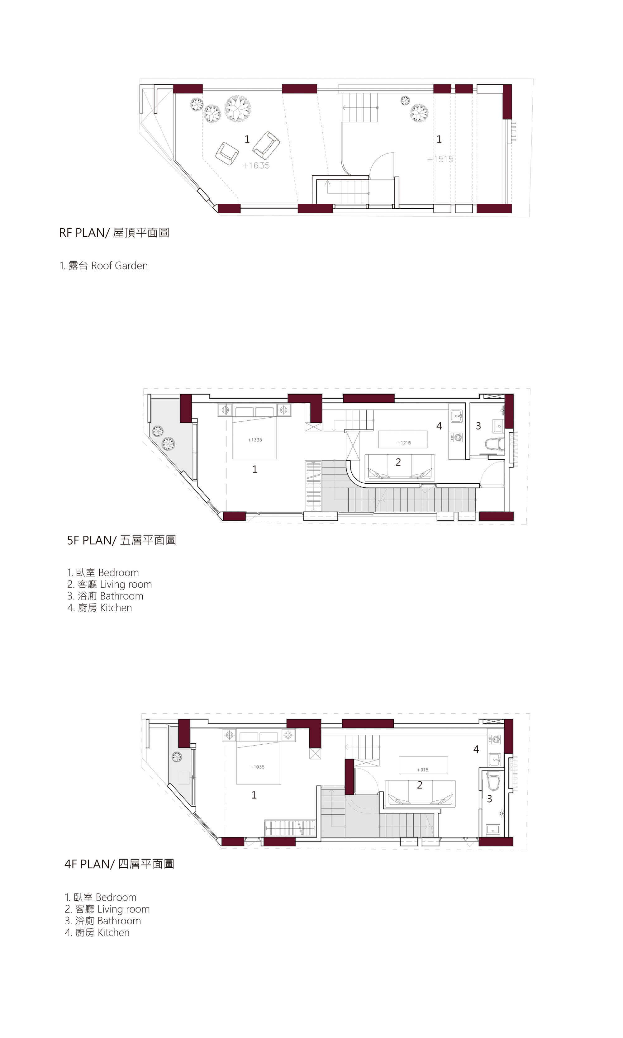 新竹共居之宅平面圖