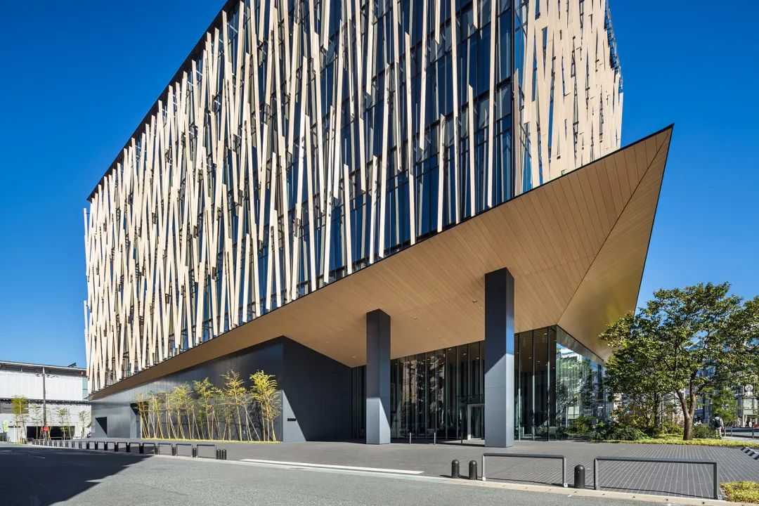 地面層 DMG Mori Nara Product Development Center DMG森精機奈良商品開発センタ Kengo Kuma 隈研吾建築都市設計事務所