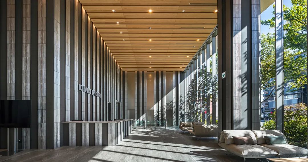 入口大廳 DMG Mori Nara Product Development Center DMG森精機奈良商品開発センタ Kengo Kuma 隈研吾建築都市設計事務所