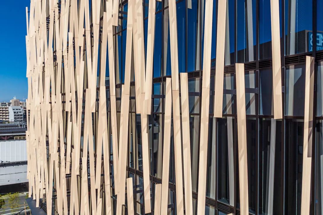 南側立面 DMG Mori Nara Product Development Center DMG森精機奈良商品開発センタ Kengo Kuma 隈研吾建築都市設計事務所