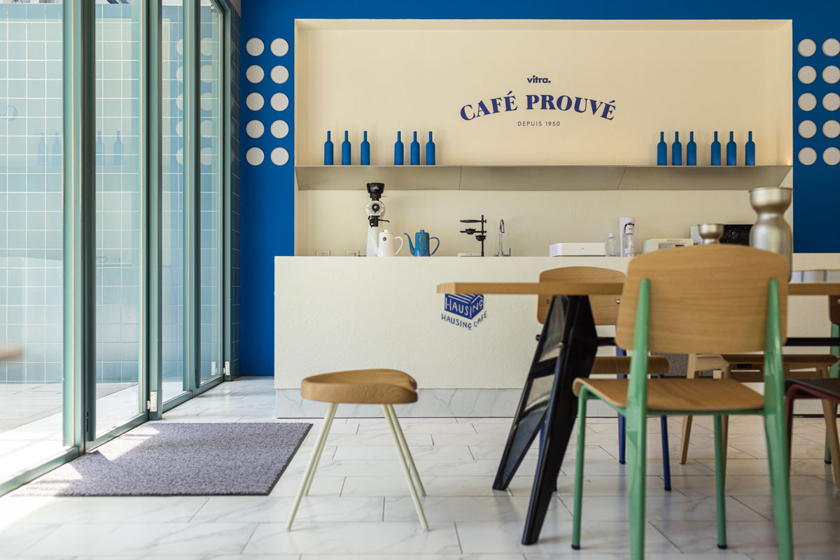 台中明日選品「Café Prouvé by Vitra」咖啡館展現法國傳奇大師 Jean Prouvé雋永風範