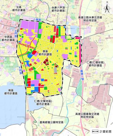 台南市東區細部計畫啟動第三次通盤檢討作業，公告徵求意見
