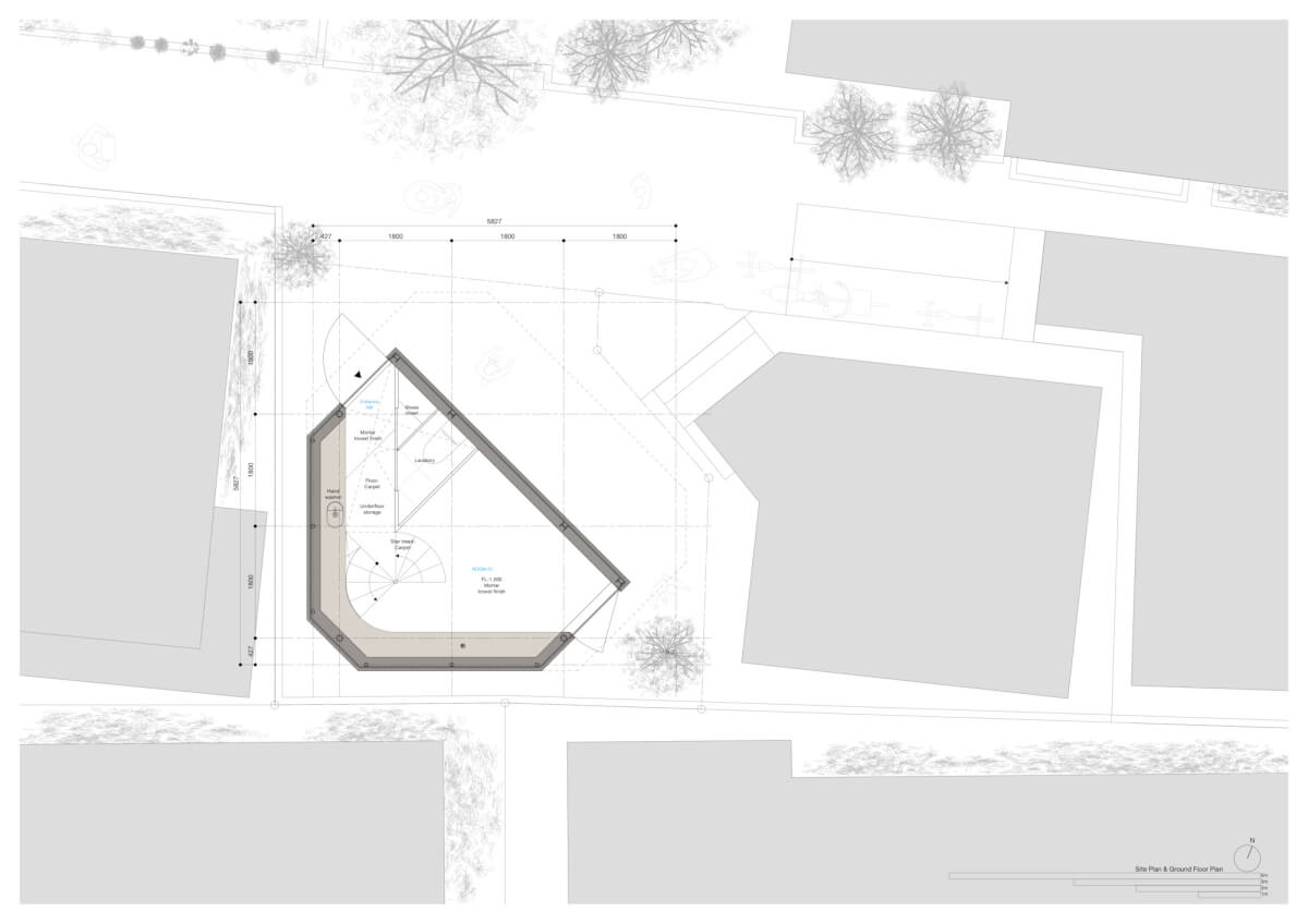 出窓の塔居 Bay Window Tower House ／藤貴彰 藤悠子Takaaki Fuji + Yuko Fuji Architecture