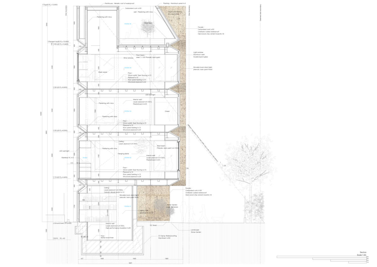 出窓の塔居 Bay Window Tower House ／藤貴彰 藤悠子Takaaki Fuji + Yuko Fuji Architecture