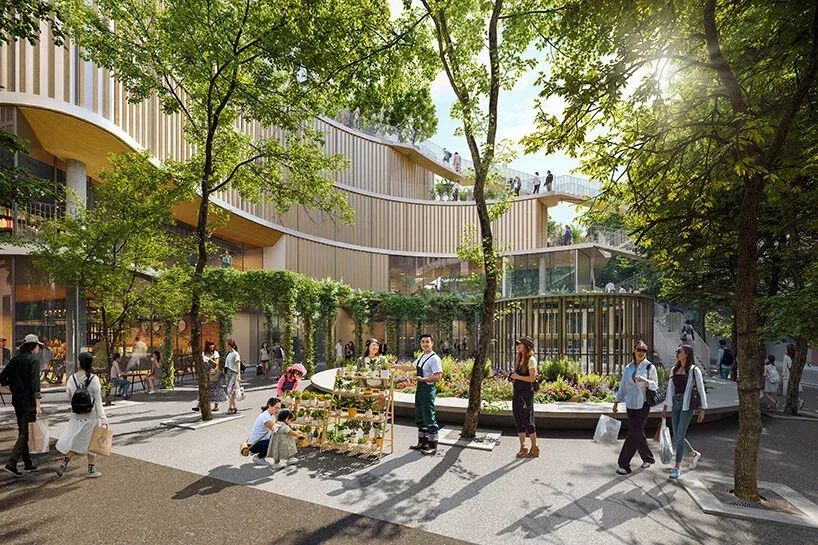 藤本壯介建築事務所以「The Gateway Park “HAKATA MEIJI”」為概念出發,將整個公園與周邊環境綜合重建,企圖成為象徵博多熱情款待的都心與城市地標,同時朝著適合未來生活方式、能夠傳承至下一代的公園設計