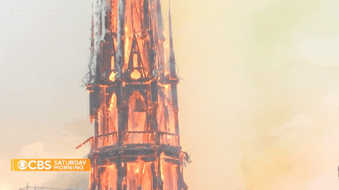 2019年4月15日，一場震驚全球的火災在法國巴黎聖母大教堂肆虐，給這座已有數百年歷史的古老建築帶來了無法估量的損失