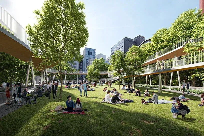 2019 年展開「博多 Connected」大規模開發計畫，近期揭露其中一項設施「明治公園」再開發，由日本建築師藤本壯介操刀設計監修，將成為博多新地標之一