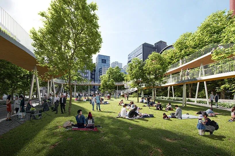 2019 年展開「博多 Connected」大規模開發計畫,近期揭露其中一項設施「明治公園」再開發,由日本建築師藤本壯介操刀設計監修,將成為博多新地標之一
