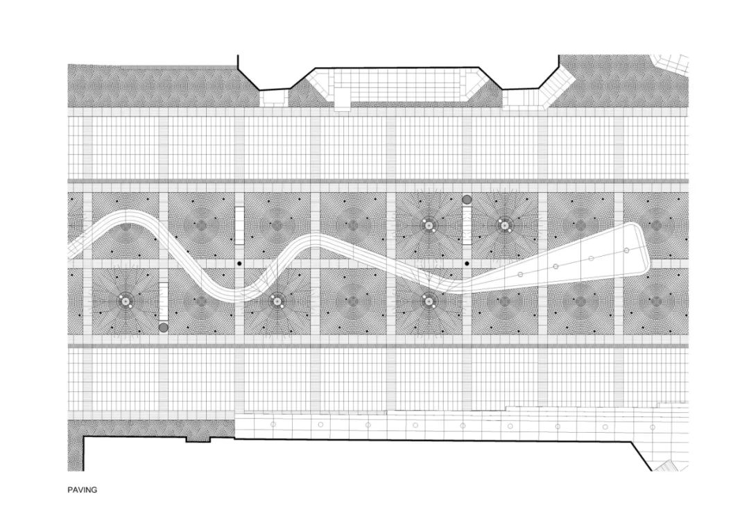 人工溪流平面設計圖 PEDESTRIAN BOULEVARD Dnipro Ukraine 烏克蘭第聶伯羅