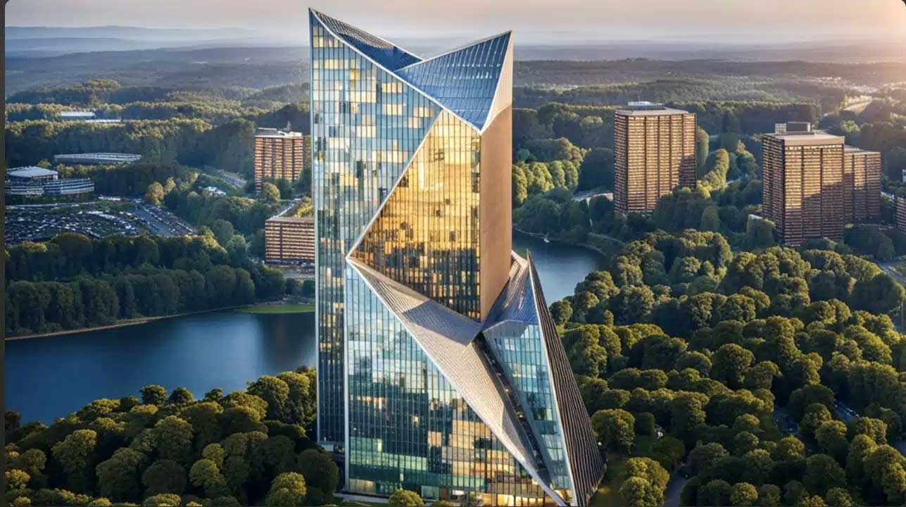 利用「Archicad AI Visualizer」生成的建築外觀