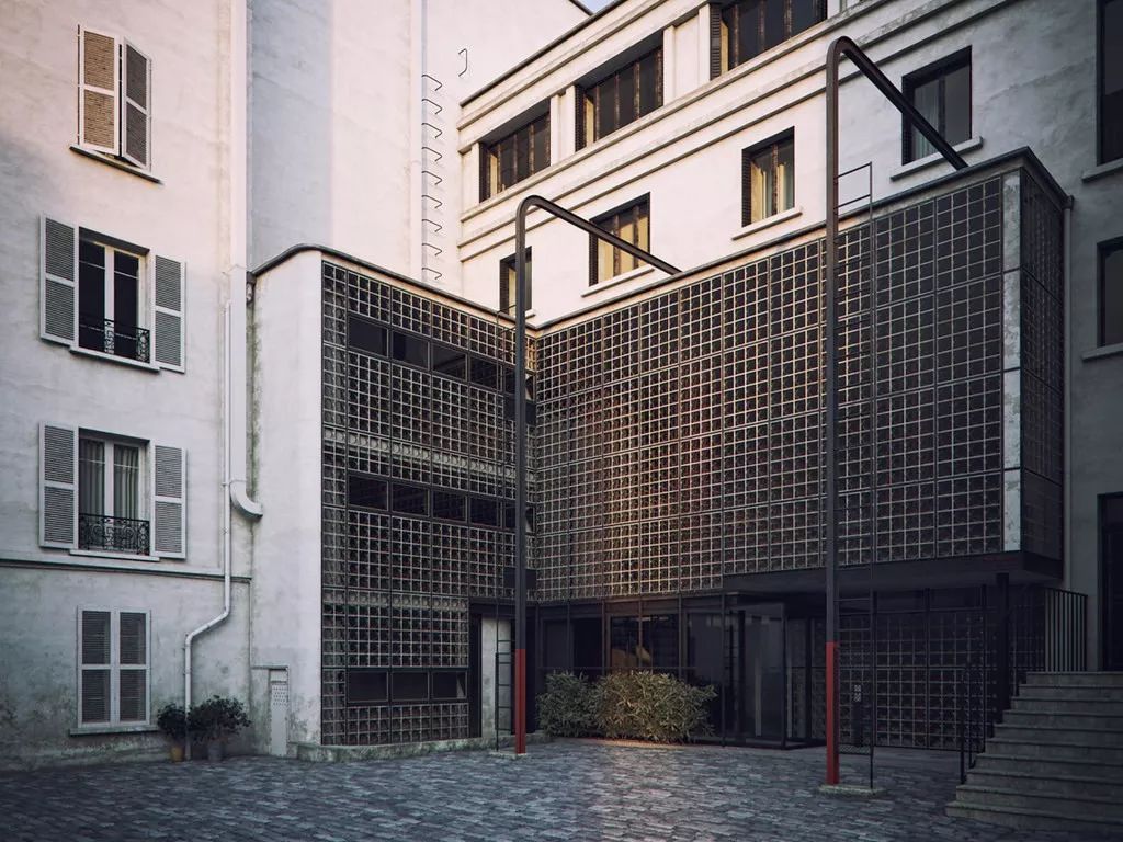 巴黎玻璃之家「Maison de Verre」，皮耶·夏羅（Pierre Chareau）