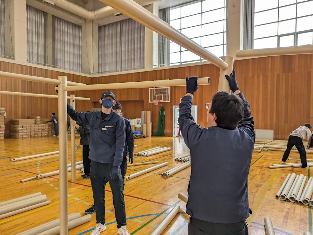 VAN＋坂茂建築設計「令和6年能登半島地震」被災地支援プロジェクト