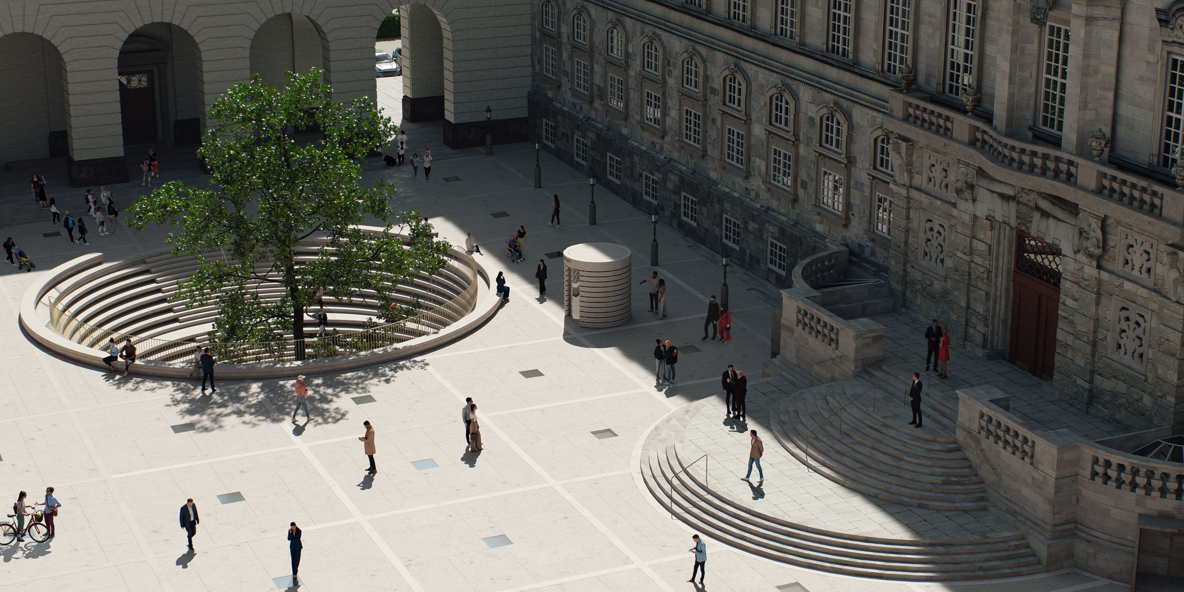 丹麥民主新篇章「一個屬於所有人的民主舞台」哥本哈根國會廣場改造計劃