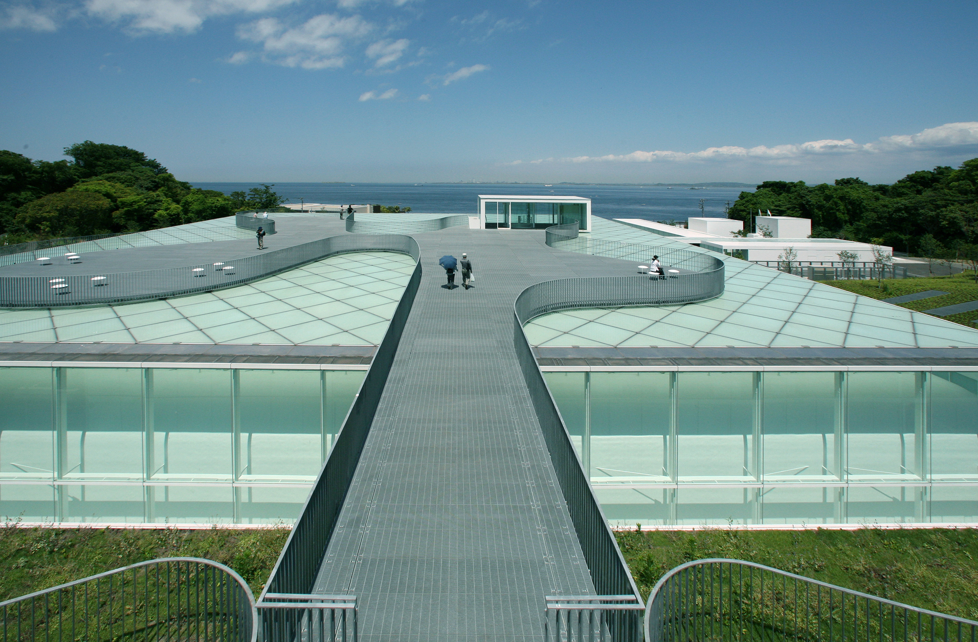 橫須賀美術館（日本橫須賀美術館，2006年）Yokosuka Museum of Art. Yokosuka, Japan. 2006© Tomio Ohashi