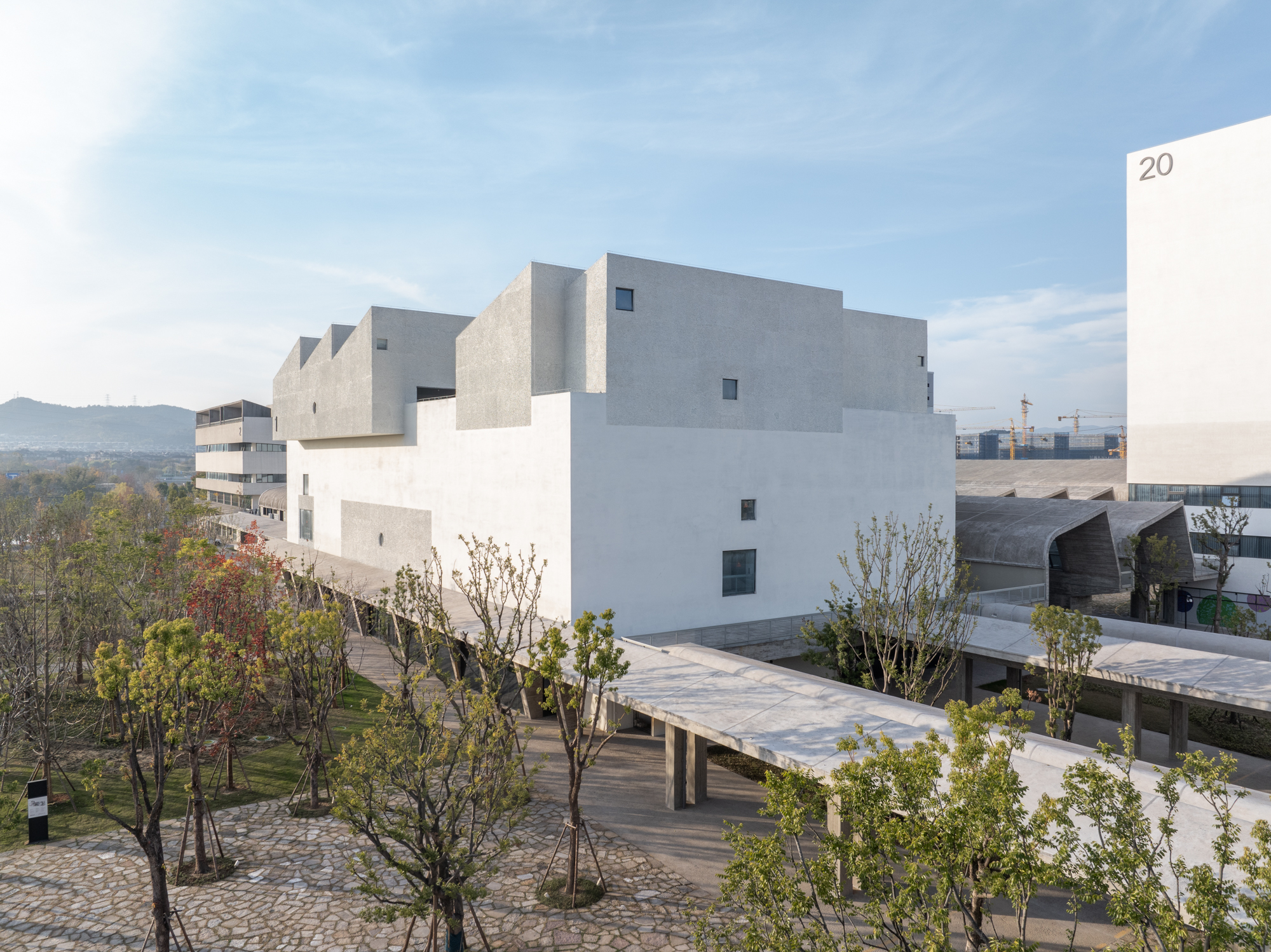 展覽館東南立面  ©田方方