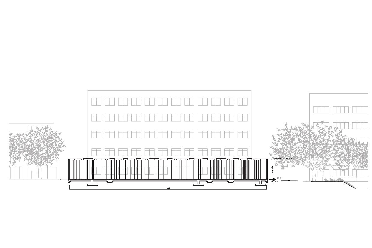 KAIT工房剖面圖Section